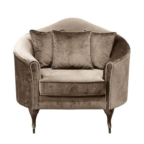 Fauteuil de style - Z 8195 - GUADARTE - en tissu / en bois / avec coussin amovible