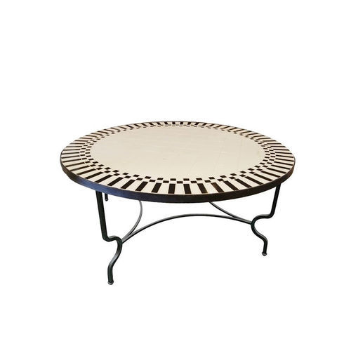 Table basse contemporaine - H 111931 - GUADARTE - en fer forgé / en marbre / en métal
