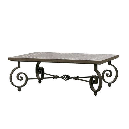 Table basse de style - H 1114 – H 11141 - GUADARTE - en fer forgé / rectangulaire / fait main