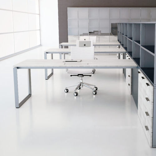 Bureau pour open space - LASA S.R.L. - sur pied / multiplace / contemporain