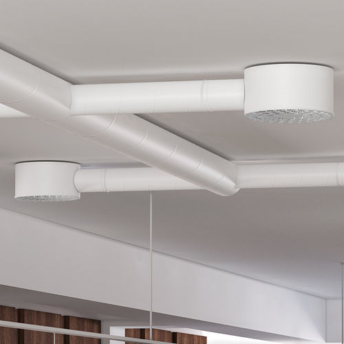 Diffuseur d'air de plafond - EAGLE FREE - SWEGON - suspendu / rond / en acier