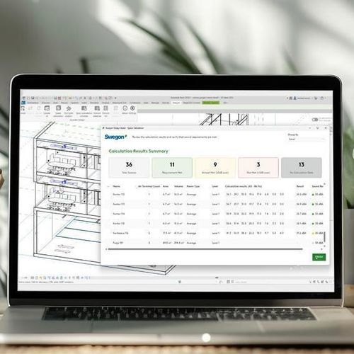 Logiciel BIM (Building Information Modeling) - DESIGN ASSIST - SWEGON - de conception / de calcul / de module d'extension