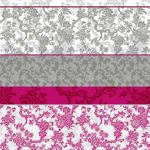 Tissu d'ameublement - MARIE ANTOINETTE - Olivier Thévenon Selection - pour rideaux / à rayures / à fleurs