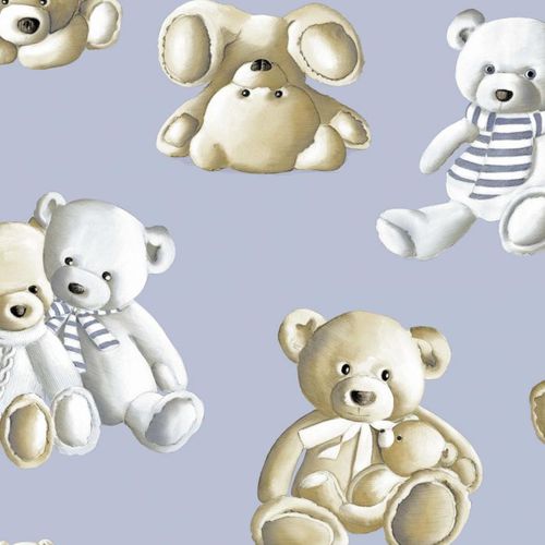 Tissu d'ameublement - TEDDY - Olivier Thévenon Selection - pour rideaux / motif pour enfant / en coton