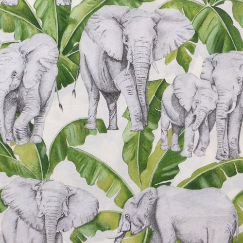 Tissu d'ameublement - IVOIRE  - Olivier Thévenon Selection - pour rideaux / à motif nature / à motif animalier