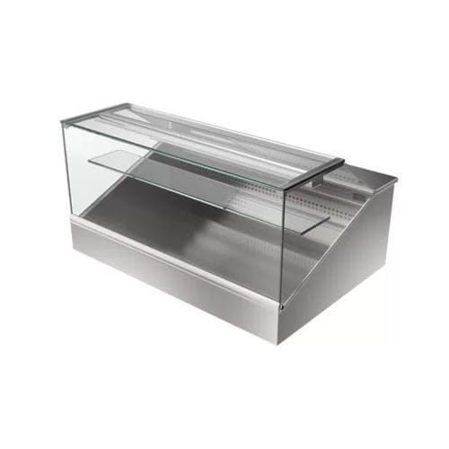 Vitrine réfrigérée comptoir - Sirio - Moving Glass & Metal Design - étagère / pour pâtisserie / pour boulangerie
