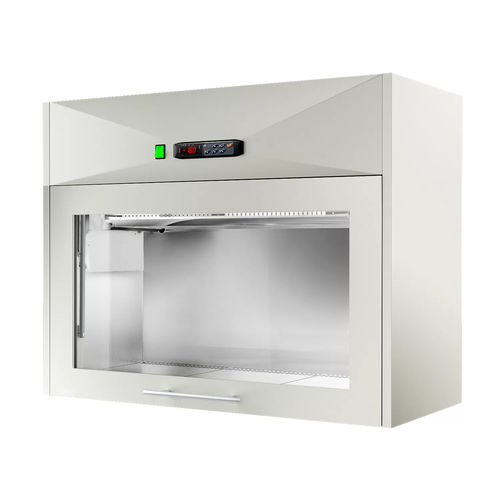 Vitrine réfrigérée comptoir - Bacco Aventos - Moving Glass & Metal Design - en inox / avec porte / sans étagère