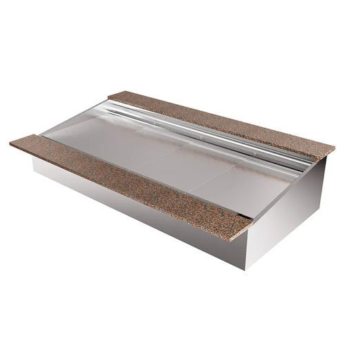 Cuve réfrigérée encastrable - Tecno Alta - Moving Glass & Metal Design - froid ventilé / professionnelle