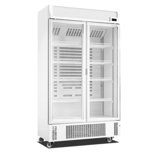 Armoire à boissons professionnel - ARV 800 CN PV - Marecos - vertical / éclairage intégré / 2 températures