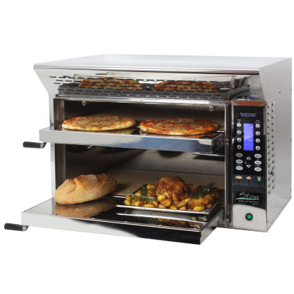 Four à pizza professionnel - VP CHEF XL - S.T.I.M.A. S.R.L. - électrique / à convection / pose libre