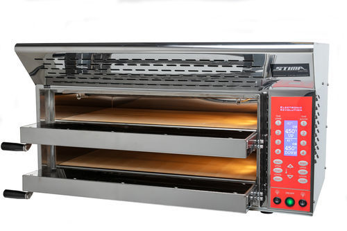 Four à pizza professionnel - VP2 REVOLUTION XL - S.T.I.M.A. S.R.L. - électrique / à convection / pose libre