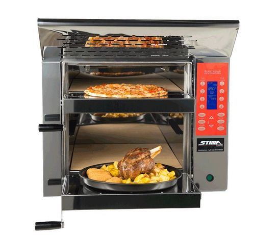 Four à pizza pour restaurant - VP CHEF - S.T.I.M.A. S.R.L. - électrique / compact / pose libre