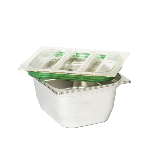 Machine d'emballage sous-vide professionnelle - GREENVAC SET GN 1/2-150MM - SALVIS AG