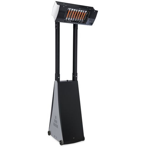 Chauffage de terrasse infrarouge sur pied - NEROHEAT - SIABS S.r.l. - à gaz / mobile / >4000 w