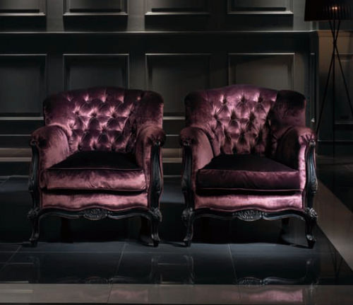 Fauteuil de style - DELANOIS - ASCENSION LATORRE - en textile