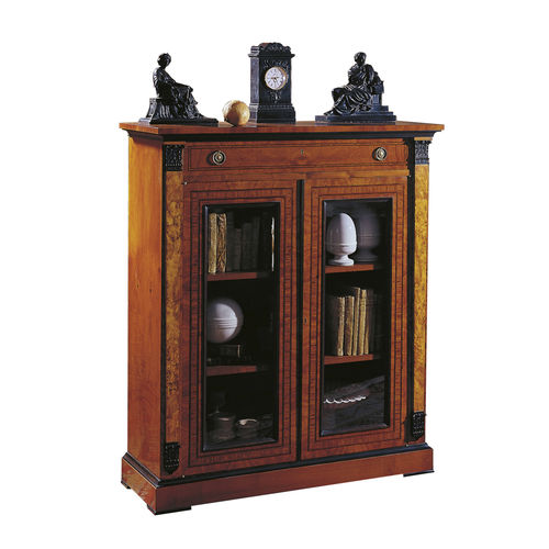 Bibliothèque classique - CORIA - ACANTO - en bois / vitrée