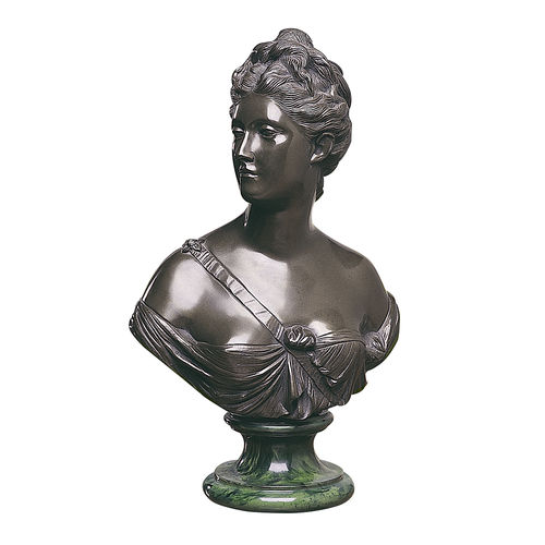 Sculpture en marbre - TEODORA - ACANTO - en résine / fait main / à poser
