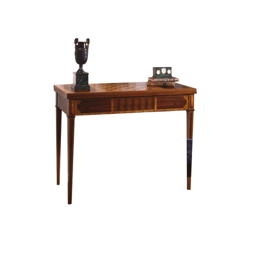 Console classique - ALTAMIRA - ACANTO - en placage de bois / avec piètement en bois / rectangulaire