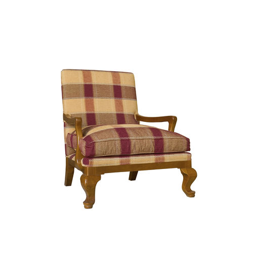 Fauteuil classique - RODAS - ACANTO - en tissu / en hêtre / à coussins
