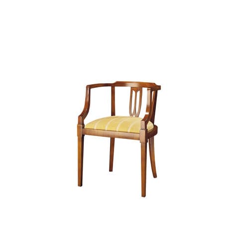 Chaise de bureau classique - PALAS - ACANTO - d'intérieur / en tissu / avec piètement en hêtre