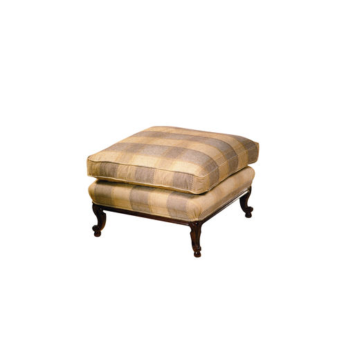 Ottoman classique - ARTIES - ACANTO - en tissu / en hêtre / carré
