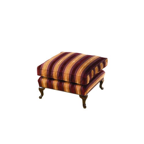 Ottoman classique - S.JERONIMO Big - ACANTO - en tissu / en hêtre / carré