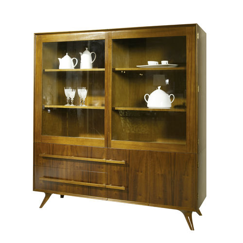 Vaisselier classique - OSLO - ACANTO - en noyer / en placage de bois
