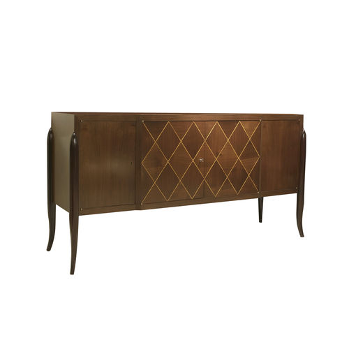 Buffet sur pieds hauts - MOMA - ACANTO - classique / en noyer / en placage de bois