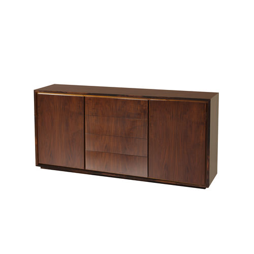 Buffet contemporain - KENYA - ACANTO - en placage de bois / avec tiroirs
