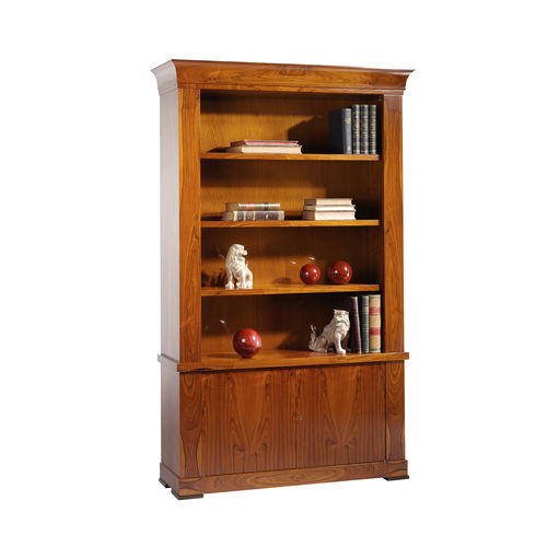 Bibliothèque classique - GALA - ACANTO - en placage de bois / avec rangement
