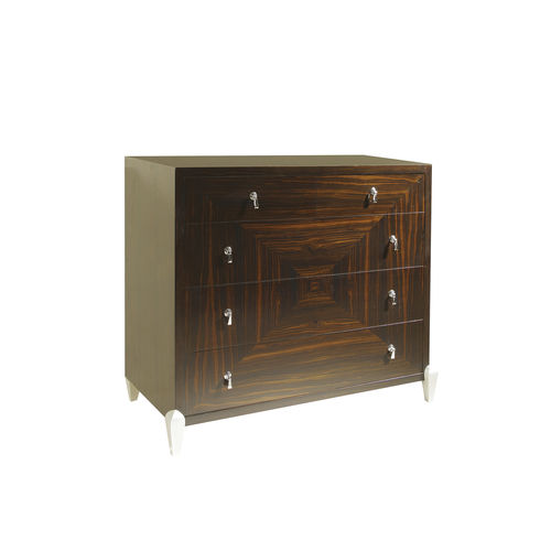 Commode classique - LYS - ACANTO - en placage de bois / en ébène / rectangulaire