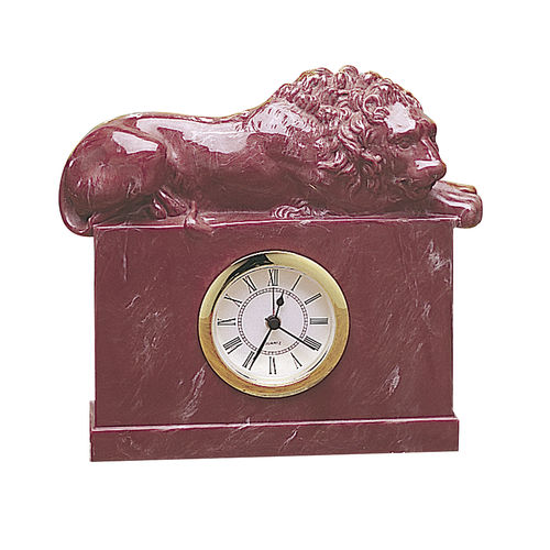 Horloge classique - CABANES - ACANTO - de table / analogique / en résine