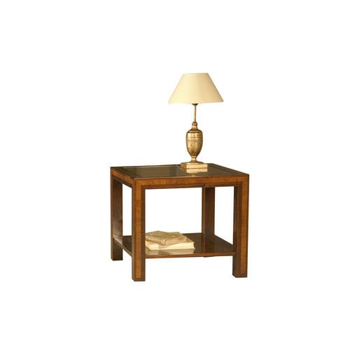 Table d'appoint classique - BENASAU - ACANTO - en noyer / en placage de bois / avec piètement en bois