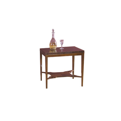 Table d'appoint classique - POTTERS - ACANTO - en noyer / en placage de bois / avec piètement en bois
