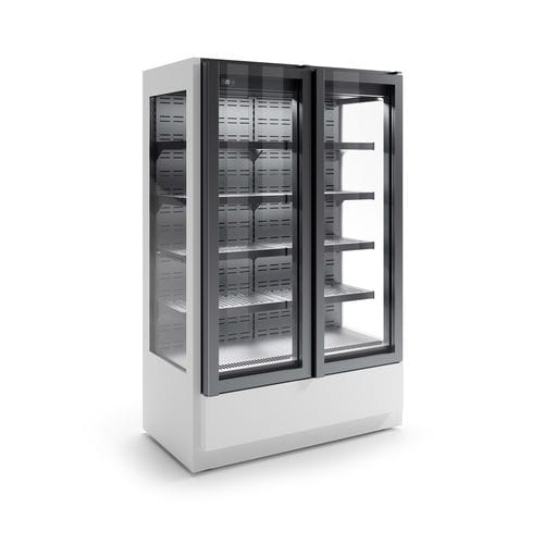 Vitrine réfrigérée armoire - GRAB&GO CLASSIC TN - CIAM S.P.A. - pour commerce / en métal / noire