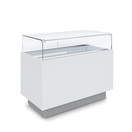 Vitrine réfrigérée comptoir - JEWELLERY R4L P6 - CIAM S.P.A. - pour pâtisserie / pour cuisine professionnelle / en inox