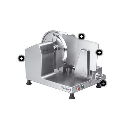 Trancheuse de jambon - MAJOR SLICE 300V - DADAUX SAS - automatique / professionnelle / à lame circulaire
