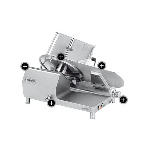 Trancheuse de jambon - MAJOR SLICE 350 - DADAUX SAS - automatique / professionnelle / à lame circulaire