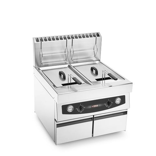 Friteuse électrique - GTS 17+17 - ELFRAMO SPA - professionnelle / à poser