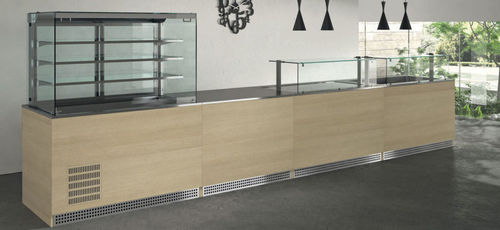 Vitrine contemporaine - SUPREME - EMAINOX SRL - en verre / en céramique / visible