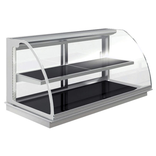 Vitrine chauffante comptoir - DROP-IN ELEGANCE - EMAINOX SRL - étagère / avec éclairage intégré / professionnelle