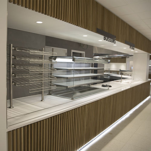 Vitrine réfrigérée professionnelle comptoir - DROP-IN ELEGANCE - EMAINOX SRL - pour commerce / pour restaurant / pour cuisine professionnelle
