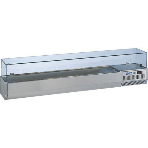 Vitrine réfrigérée à poser - MPGI.12V - GAM INTERNATIONAL S.R.L. - pour commerce / pour restaurant