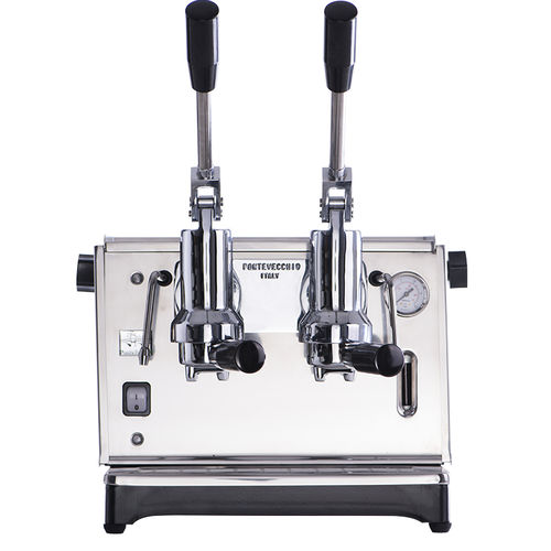 Machine à café expresso - LUSSO DUE : STAINLESS STEEL - PONTE VECCHIO S.R.L. - professionnelle / automatique / à 2 groupes