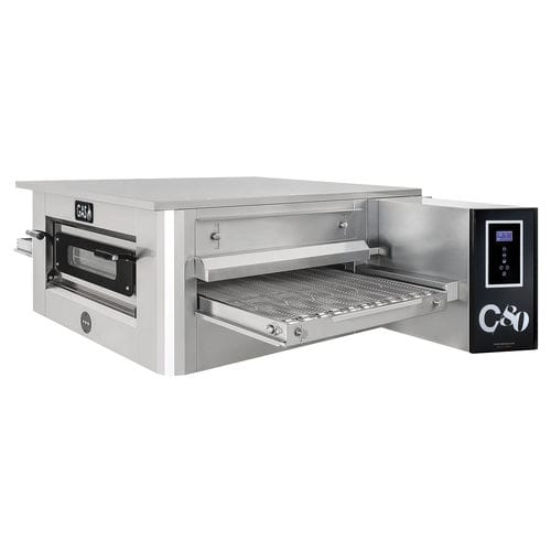 Four à pizza professionnel - C80 - PRISMAFOOD - à gaz / à convoyeur / pose libre
