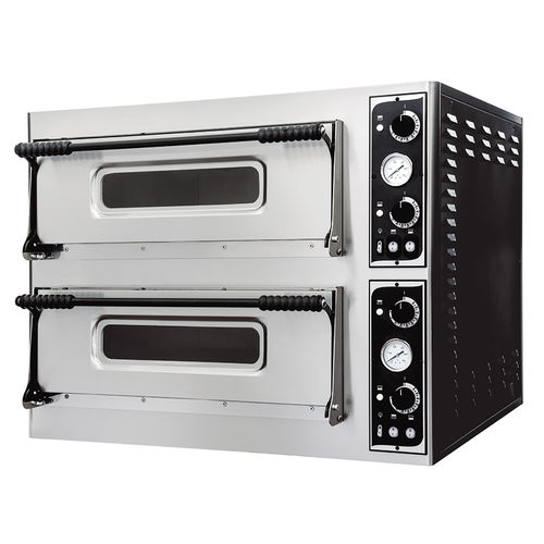 Four à pizza professionnel - BASIC 44 - PRISMAFOOD - électrique / pose libre / 2 chambres