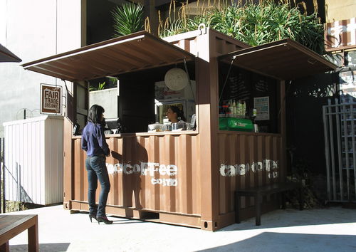 Conteneur professionnel - CARGO COFFEE - addis container - pour commerce