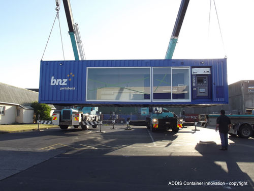 Conteneur professionnel - BNZ PORTABANK - addis container - pour chantier