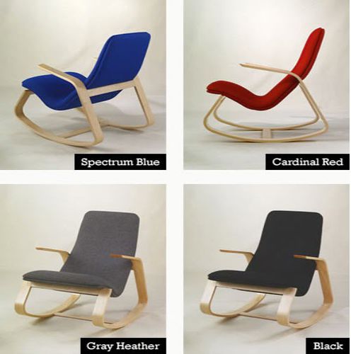 Chaise contemporaine - RAPSON ROCKER - wieler - d'intérieur / en tissu / en laine
