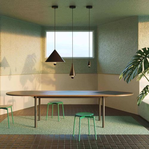 Suspension - CHERRY - Petite Friture - en aluminium peint / en Plexiglas® / contemporaine